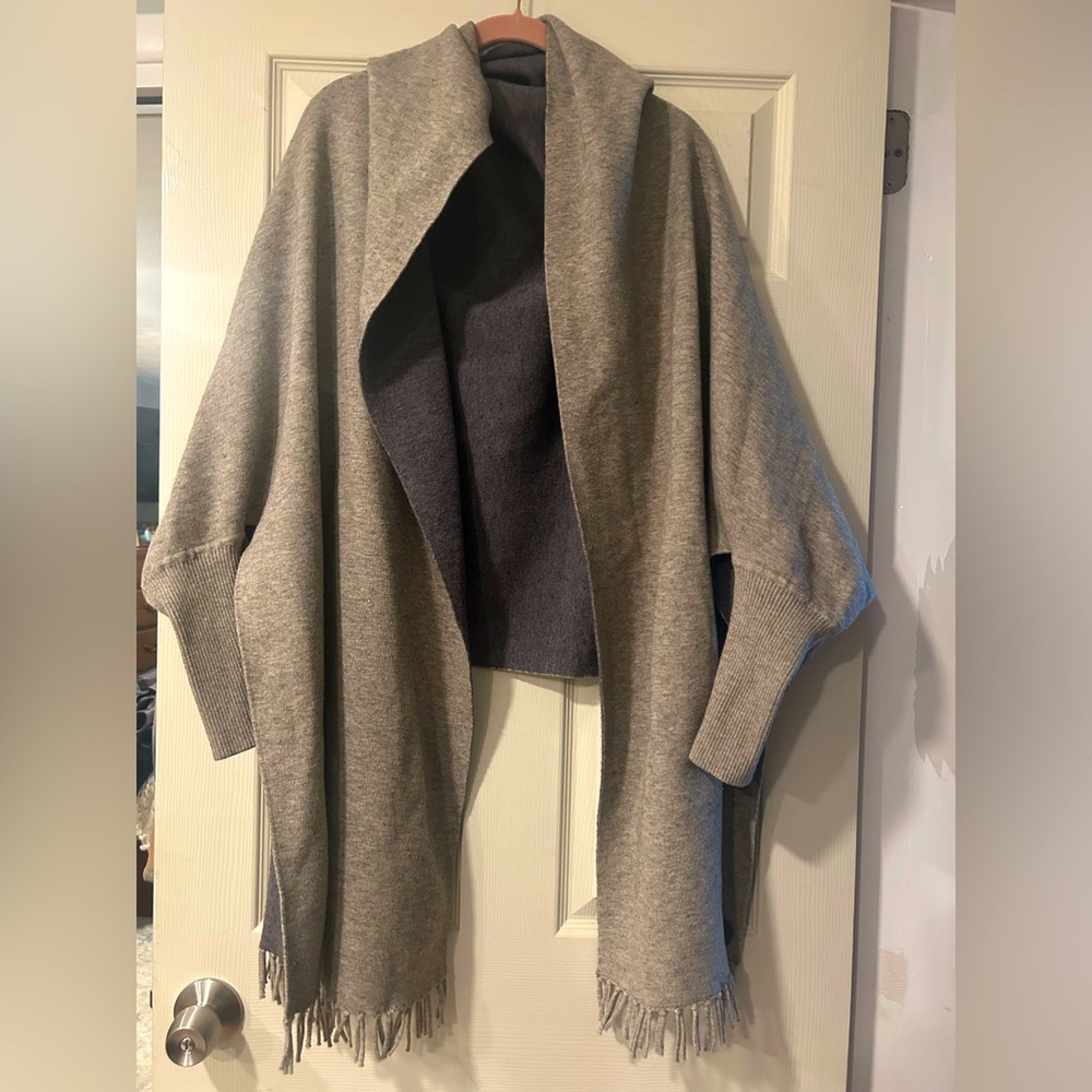 Seraphine Two-Tone Luxury Maternity & Nursing Shawl Wrap